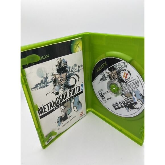 Metal Gear Solid 2: Substance Original XBOX Complete - TESTED - Picture 5 of 9